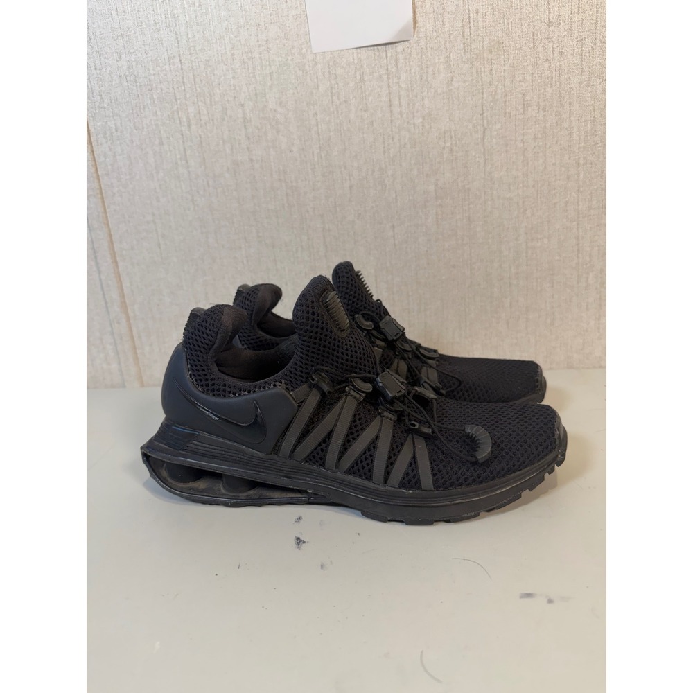 Nike Shox Gravity Running Shoes Triple Black‎ AQ8554-001 Womens Size 6.5